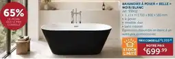 Zelfbouwmarkt Baignoire à poser belle aanbieding