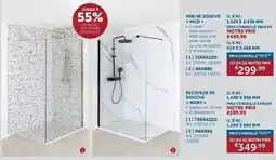Zelfbouwmarkt Pari de douche milo aanbieding