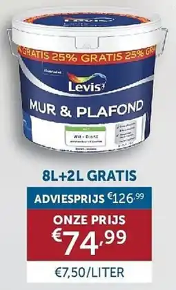 Zelfbouwmarkt Mur & plafond aanbieding