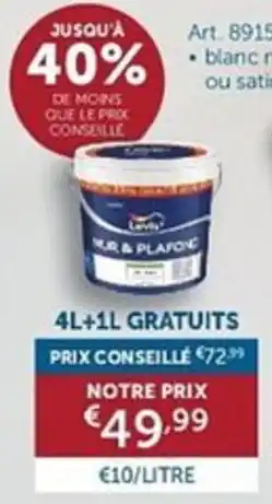 Zelfbouwmarkt Mr & Plafond aanbieding