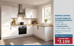 Zelfbouwmarkt Cuisine premium configuration 14 aanbieding