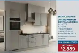 Zelfbouwmarkt Cuisine premium configuration 3b aanbieding