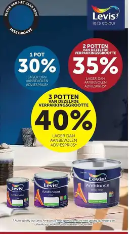 Zelfbouwmarkt Levis Ambiance mur mix aanbieding