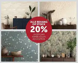 Zelfbouwmarkt Alle behang aanbieding