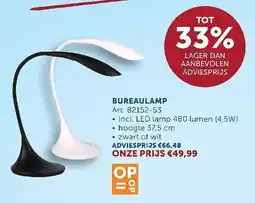 Zelfbouwmarkt Bureaulamp aanbieding