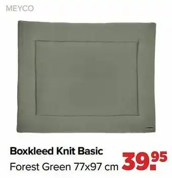 Baby-Dump Boxkleed knit basic forest green aanbieding