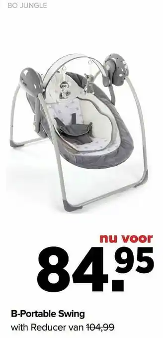 B-portable swing with reducer
