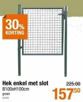Cevo Hek enkel met slot aanbieding