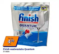 Action Finish vaatwastabs quantum aanbieding