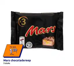 Action Mars chocoladereep aanbieding