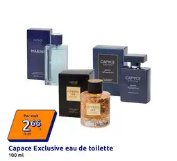 Action Capace exclusive eau de toilette aanbieding