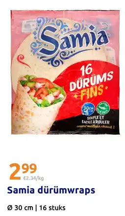 Action Samia dürümwraps aanbieding