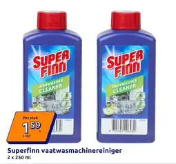 Action Superfinn vaatwasmachinereiniger aanbieding