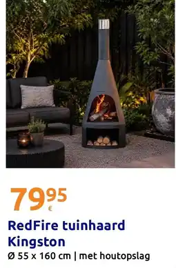 Action RedFire tuinhaard Kingston aanbieding