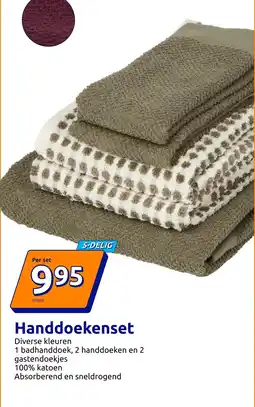 Action Handdoekenset aanbieding