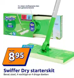 Action Swiffer Dry starterskit aanbieding