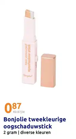 Action Bonjolie tweekleurige oogschaduwstick aanbieding