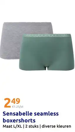 Action Sensabelle seamless boxershorts aanbieding