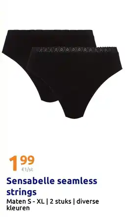 Action Sensabelle seamless strings aanbieding