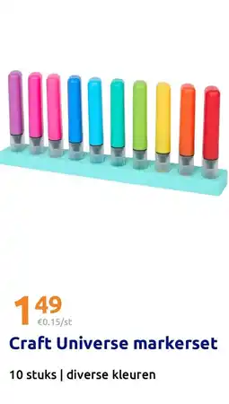 Action Craft Universe markerset aanbieding