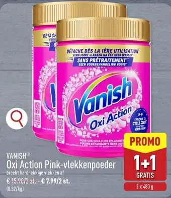 Vanish Oxi Action Pink-vlekkenpoeder