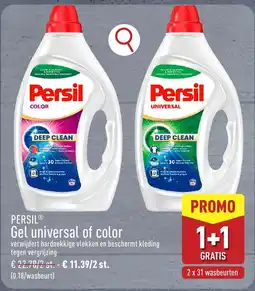 ALDI Persil gel universal of color aanbieding