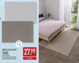 ALDI Home creation tapijt aanbieding