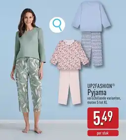 ALDI Pyjama aanbieding