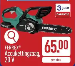 ALDI Ferrex accukettingzaag aanbieding
