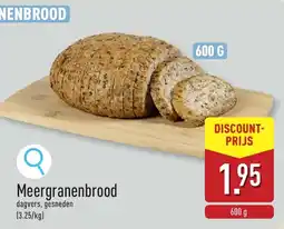 ALDI Meergranenbrood aanbieding