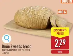 ALDI Bruin Zweeds brood aanbieding