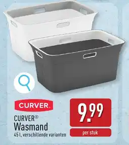 ALDI Curver wasmand aanbieding