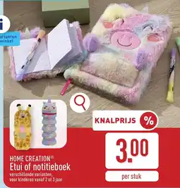 ALDI Home creation etui of notitieboek aanbieding