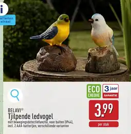 ALDI Tjilpende ledvogel aanbieding