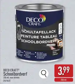 ALDI Deco craft schoolbordverf aanbieding
