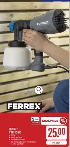 ALDI Ferrex verfsput aanbieding