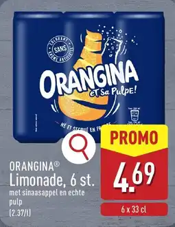 ALDI Orangina limonade aanbieding