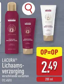 ALDI Lacura lichaams-verzorging aanbieding