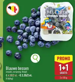 ALDI Blauwe bessen aanbieding
