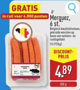 ALDI Merguez aanbieding