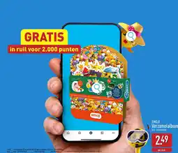 ALDI emoji Verzamelalbum aanbieding