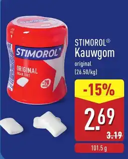 ALDI Stimorol kauwgom aanbieding