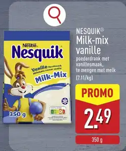 ALDI Nesquik milk-mix vanille aanbieding