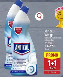 ALDI Antikal Wc-gel aanbieding