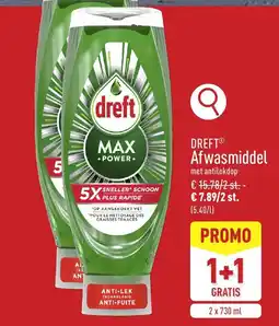 ALDI Dreft afwasmiddel aanbieding