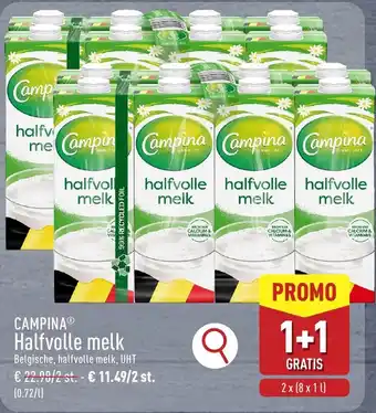 Campina halfvolle melk