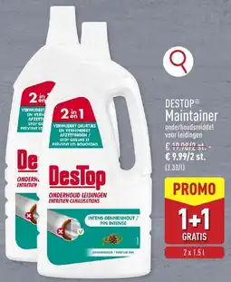ALDI Destop maintainer aanbieding