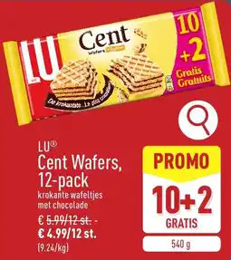ALDI Lu cent wafers aanbieding