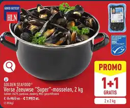 ALDI Golden Seafood verse zeeuwse super-mosselen aanbieding
