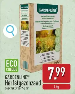 ALDI Gardenline herfstgazonzaad aanbieding